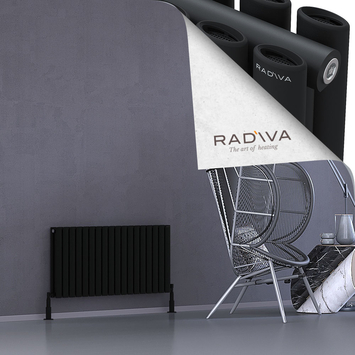 Radiva - Tano Radiateur En Aluminium 500x1036 Noir
