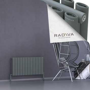 Radiva - Tano Radiateur En Aluminium 500x1094 Anthracite