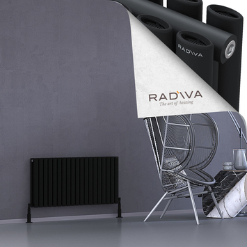 Radiva - Tano Radiateur En Aluminium 500x1094 Noir