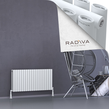 Radiva - Tano Radiateur En Aluminium 500x1152 Blanc
