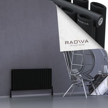 Radiva - Tano Radiateur En Aluminium 500x1152 Noir