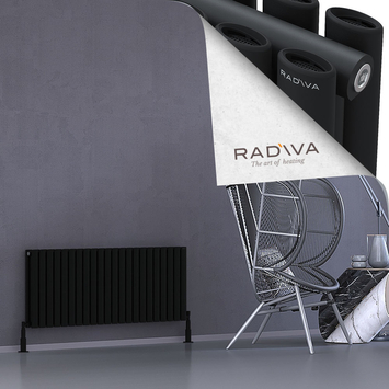 Radiva - Tano Radiateur En Aluminium 500x1268 Noir