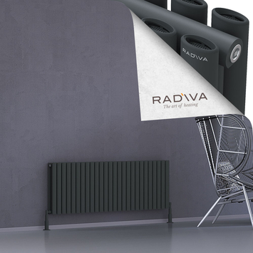 Radiva - Tano Radiateur En Aluminium 500x1500 Anthracite Foncé
