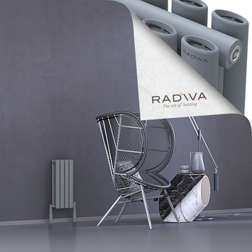 Radiva - Tano Radiateur En Aluminium 500x224 Gris
