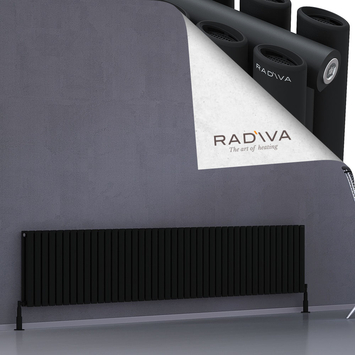 Radiva - Tano Radiateur En Aluminium 500x2486 Noir