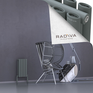 Radiva - Tano Radiateur En Aluminium 500x282 Anthracite
