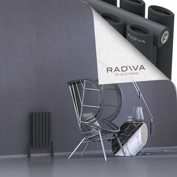Radiva - Tano Radiateur En Aluminium 500x340 Anthracite Foncé