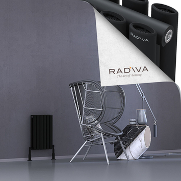 Radiva - Tano Radiateur En Aluminium 500x340 Noir