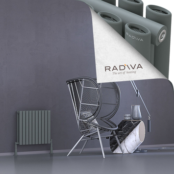 Radiva - Tano Radiateur En Aluminium 500x572 Anthracite