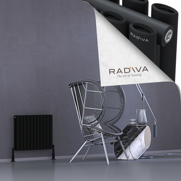 Radiva - Tano Radiateur En Aluminium 500x630 Noir