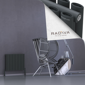 Radiva - Tano Radiateur En Aluminium 500x688 Anthracite Foncé
