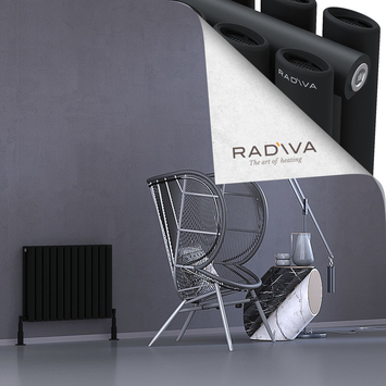 Radiva - Tano Radiateur En Aluminium 500x688 Noir