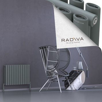 Radiva - Tano Radiateur En Aluminium 500x746 Anthracite