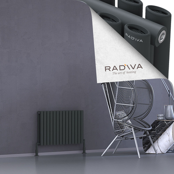 Radiva - Tano Radiateur En Aluminium 500x804 Anthracite Foncé