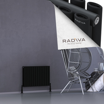 Radiva - Tano Radiateur En Aluminium 500x804 Noir