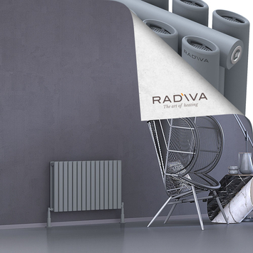 Radiva - Tano Radiateur En Aluminium 500x862 Gris