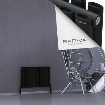 Radiva - Tano Radiateur En Aluminium 500x862 Noir