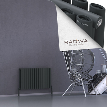 Radiva - Tano Radiateur En Aluminium 500x920 Anthracite Foncé