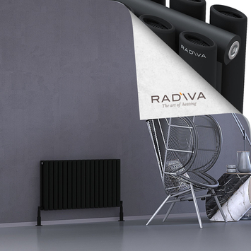 Radiva - Tano Radiateur En Aluminium 500x978 Noir