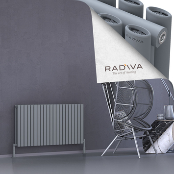 Radiva - Tano Radiateur En Aluminium 600x1210 Gris