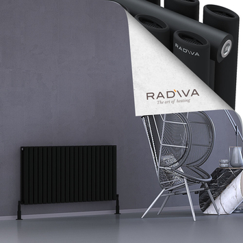 Radiva - Tano Radiateur En Aluminium 600x1210 Noir