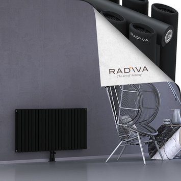 Tano Radiateur En Aluminium 600x1210 Noir - Thumbnail
