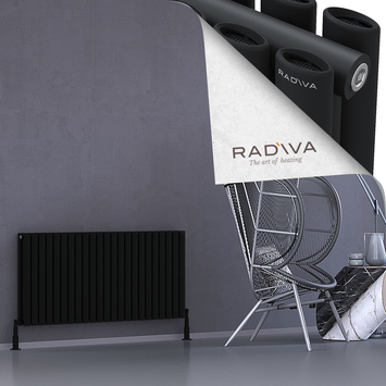 Radiva - Tano Radiateur En Aluminium 600x1326 Noir