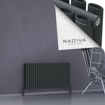 Radiva - Tano Radiateur En Aluminium 600x1384 Anthracite Foncé