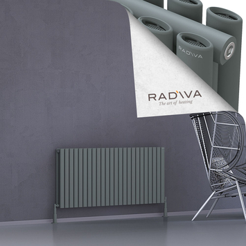 Radiva - Tano Radiateur En Aluminium 600x1384 Anthracite