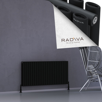 Radiva - Tano Radiateur En Aluminium 600x1442 Noir
