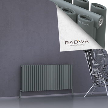 Radiva - Tano Radiateur En Aluminium 600x1500 Anthracite