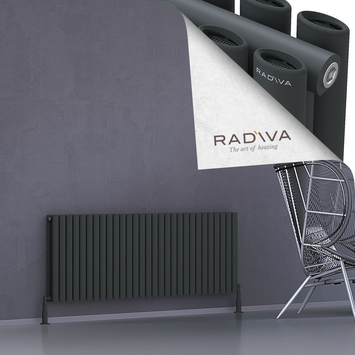 Radiva - Tano Radiateur En Aluminium 600x1674 Anthracite Foncé