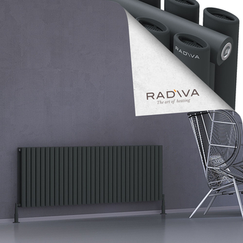 Radiva - Tano Radiateur En Aluminium 600x1848 Anthracite Foncé
