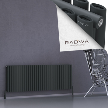 Radiva - Tano Radiateur En Aluminium 600x1906 Anthracite Foncé
