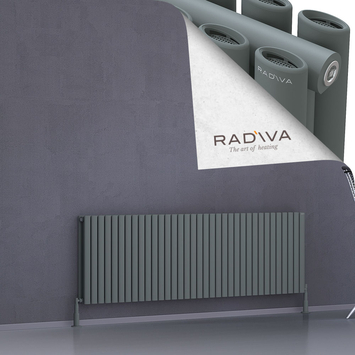 Radiva - Tano Radiateur En Aluminium 600x2022 Anthracite