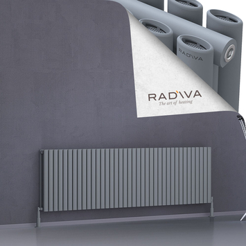 Radiva - Tano Radiateur En Aluminium 600x2196 Gris
