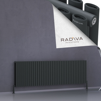 Radiva - Tano Radiateur En Aluminium 600x2254 Anthracite Foncé