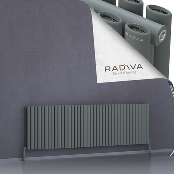 Radiva - Tano Radiateur En Aluminium 600x2254 Anthracite