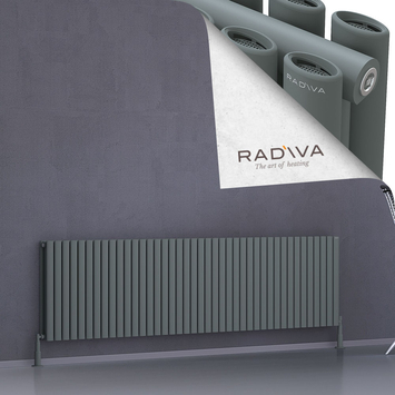 Radiva - Tano Radiateur En Aluminium 600x2370 Anthracite