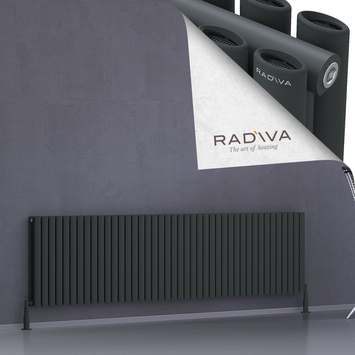 Radiva - Tano Radiateur En Aluminium 600x2428 Anthracite Foncé