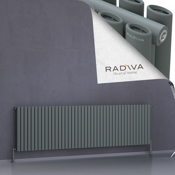 Radiva - Tano Radiateur En Aluminium 600x2428 Anthracite