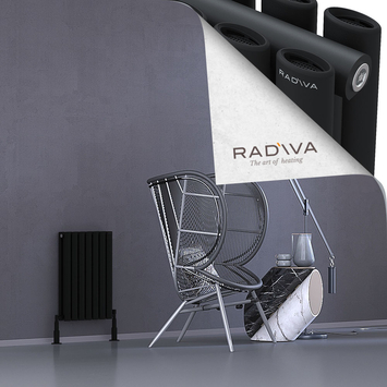 Radiva - Tano Radiateur En Aluminium 600x398 Noir