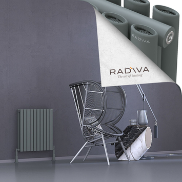 Radiva - Tano Radiateur En Aluminium 600x572 Anthracite