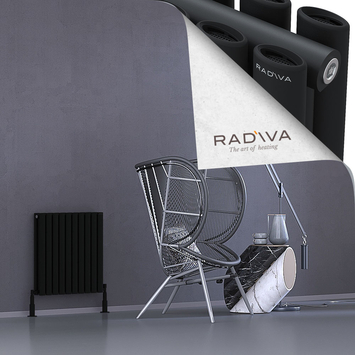 Radiva - Tano Radiateur En Aluminium 600x572 Noir