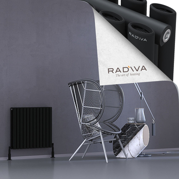 Radiva - Tano Radiateur En Aluminium 600x688 Noir