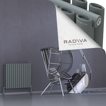 Radiva - Tano Radiateur En Aluminium 600x746 Anthracite