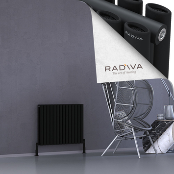 Radiva - Tano Radiateur En Aluminium 600x804 Noir