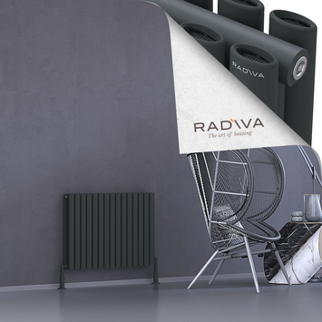 Radiva - Tano Radiateur En Aluminium 600x862 Anthracite Foncé
