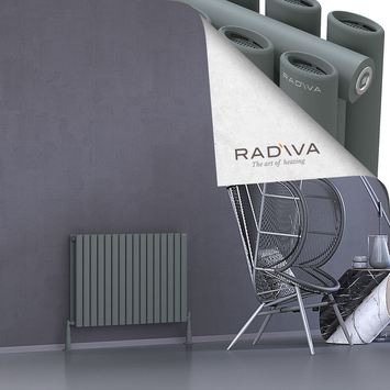 Radiva - Tano Radiateur En Aluminium 600x920 Anthracite