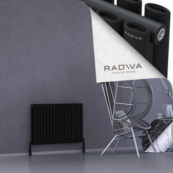 Radiva - Tano Radiateur En Aluminium 600x920 Noir